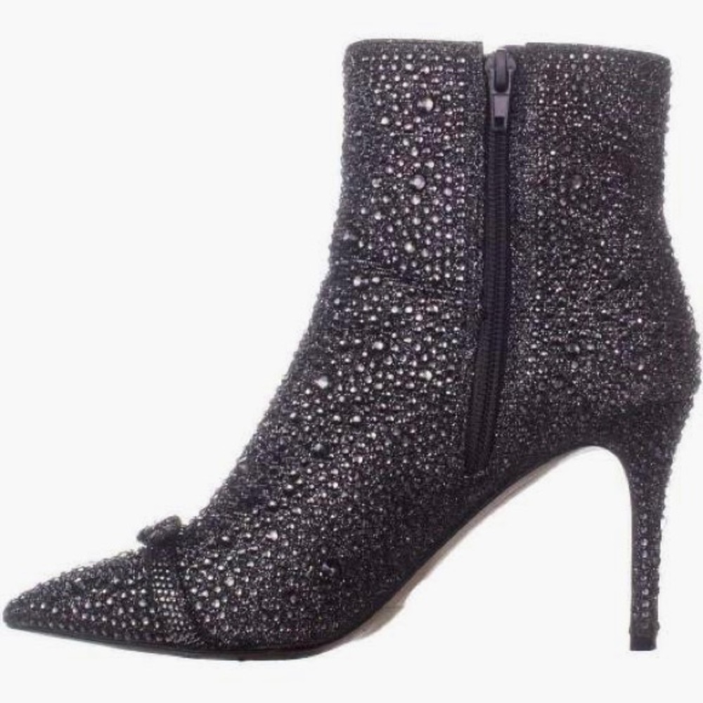 I.N.C. Pointed-Toe Rhinestone Booties - Picture 3 of 6